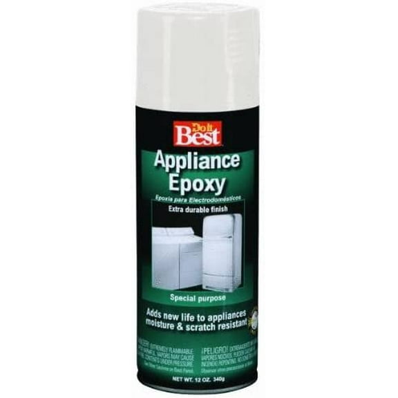 RUSTOLEUM 203299D Epoxy Aerosol, Appliance Enamel, White