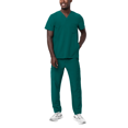 thumbnail image 1 of Adar Addition Go-Everyday Scrub Set For Men - Stylish Scrub Top & Cargo Scrub Pants, 1 of 7