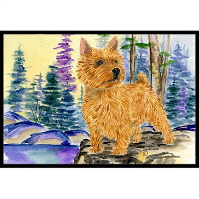 Carolines Treasures SS8011MAT Tapis Intérieur Extérieur 18 x 27 Po. Norwich Terrier