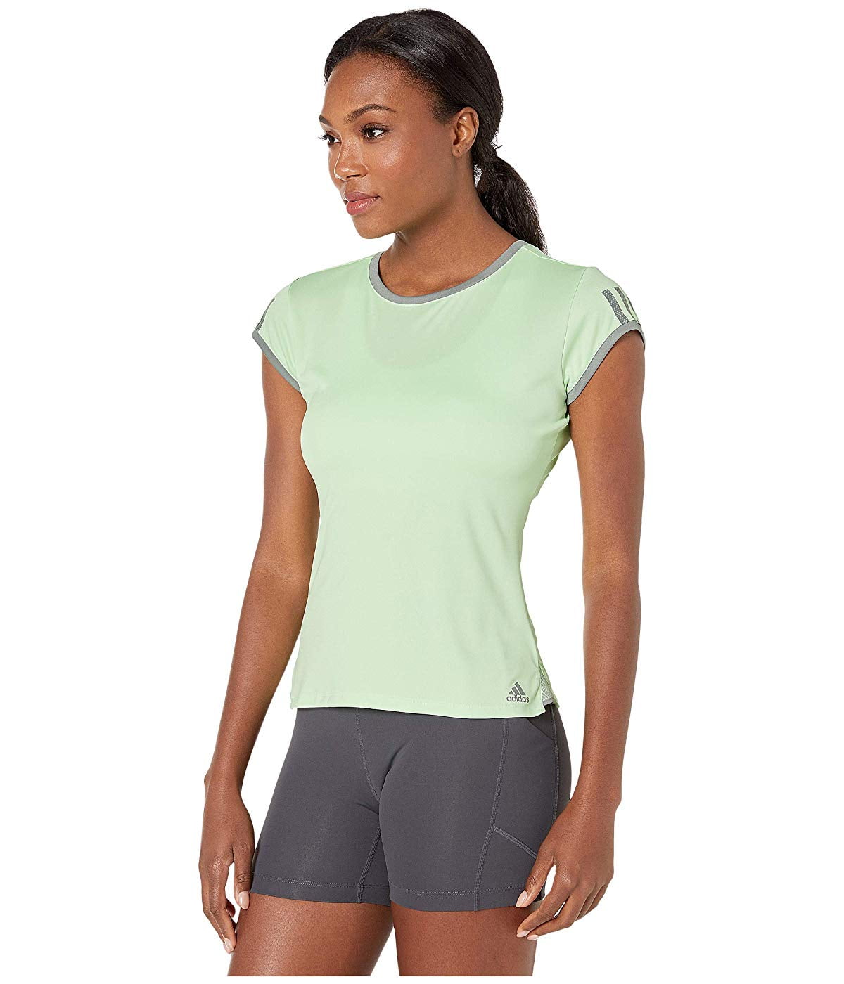 adidas Women's Club 3Stripe Tennis TShirt