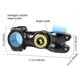 thumbnail image 3 of Motorcycle Bicycle Handlebar Fixture Phone Camera Mount Bracket Adapter & Monopod Stand For Insta 3, 3 of 4