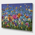 thumbnail image 3 of Designart ' Wildflowers and Daisies In Summer Garden Field I ' Traditional Canvas Wall Art Print, 3 of 3