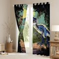 thumbnail image 3 of Manfei Cute Dinosaur Blackout Curtains Set of 2 (52x84 Each) for Teens Kids Children,Kawaii Animal Dino Window Curtains,Cartoon Wildlife Curtains and Drapes,Breathable Home Decor, 3 of 6