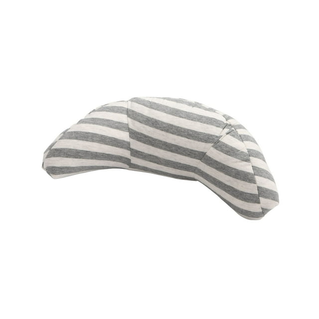 Grey Kids Neck Pillow Comfortable Car Travel Pillow With Shoulder Support Soft Polyester Filling For Napping Long Trips Airplane Rest Relaxation Children And Adults