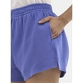 thumbnail image 4 of No Boundaries Soft Fleece Shorts, 1 or 2-Pack, Women’s, 4 of 5