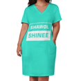 thumbnail image 3 of Shawol - Shinee Vestido suelto con bolsillos Vestidos de mujer elegantes y bonitos Vestidos de verano para mujer, 3 of 7