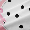thumbnail image 5 of Manfei Bow Letter Print C Blackout Curtains Set of 2 (38x54 Each),Minimalist Geometric Polka Dot Living Room Curtains, 5 of 6