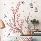 thumbnail image 3 of Calcomanía de pared flor de cerezo pegatinas de pared flores pájaros rosados en rama pegatinas de pared dormitorio sala de estar sofá ventana decoración de la pared, 3 of 6