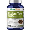 thumbnail image 1 of Suplemento NusaPure Essiac Tea 1350 mg 180 cápsulas vegetarianas, 1 of 9