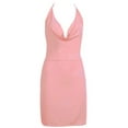 thumbnail image 4 of MesaSe Femmes Sexy Robe d'Été Mode Femmes Sexy Profonde V-Cou Licol Dos Nu Fente Mini Partie Club Robe, 4 of 6