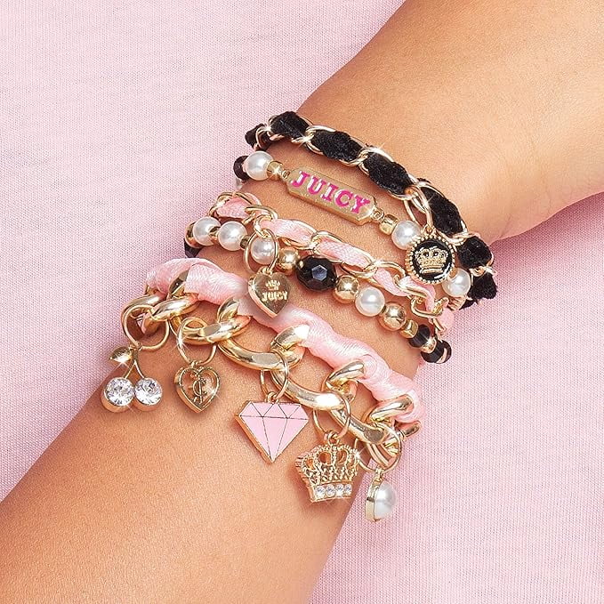 Make It Real - Juicy Couture Mini Chains and Charms - DIY Charm Bracelet Making Kit