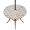 Gray purple, variant on Round Outdoor Tablecloth with Umbrella Hole and Zipper, Green Spring Floral Tablecloth with Elastic Waterproof, Summer Botanical Vintage Farmhouse Patio Table Covers for 55" - 60" Picnic Pool Tables
