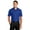 Tr Royal/Grey, variant on Sport Tek Adult Male Men Color Blocked Short Sleeves Polo Tr Royal/Grey X-Large
