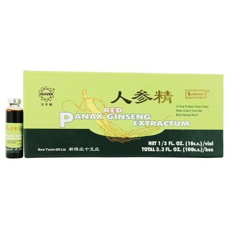 Superior Trading Company - Rouge Panax Ginseng Extrait - 10 Vial (s)