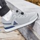 thumbnail image 5 of Zapatos para Personas de Mediana Edad y Mayores Likrtyny Calzado Deportivo Antideslizante Gris 44, 5 of 9