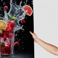 thumbnail image 3 of Pratyus Fruits Shower Curtains with Hooks, Chic Elegant Bathroom Decor, Washable 100% Polyester Fiber Shower Curtain for Bathroom Decoration 60"x72, 3 of 7