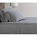 thumbnail image 3 of Brooklyn Loom Ensemble de Draps en Percale de Coton Uni, Très Grand, Gris, 3 of 4