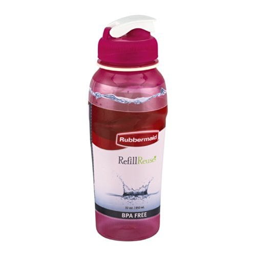 Rubbermaid Beverage Bottle 32 Oz 950 ml Plastic (Colors May Vary