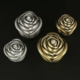 thumbnail image 4 of Rose Flower Jewelry Storage Box Rings Pendant Earring Box Travel Portable Box, 4 of 13
