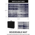 thumbnail image 2 of Outdoor Rug x ft Outdoor Carpet Fashion Camping RugsModern Reversible Mat for Camping Plastic Straw Rugs for Patio RV Camper Balcony Backyard Picnic Deck Rug, 2 of 6