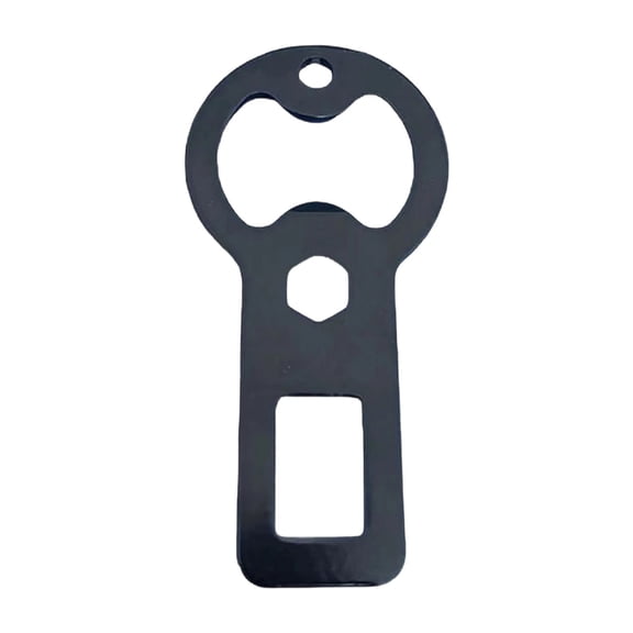 YFGEFTR Portable Keychain Bottle Opener Multitool, Small Stainless Steel Cap Lifter for Key Ring, Pocket Can Opener for Beer Soda, EDC Compact Gadget for Outdoor Camping