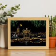 thumbnail image 4 of Xihbxyly Ofertas Del Día Del Programa Today Show para Mujeres Yuelus Dazzles Color City Series Ciudad Noche Pintura para Raspar Paisajes de Todo El Mundo Pintura para Raspar Creatividad Regalos de Cu, 4 of 4