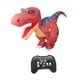 thumbnail image 3 of Dinosaurio inflable de control remoto, juguete eléctrico para niños mayores de 6 años. Rojo, 3 of 9