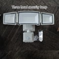 thumbnail image 2 of Justharion Outdoor Solar Powered Wall Lights Backyard Light Sensing PIR Sensor Rechargeable Lamp Home Office Lighting Accessory Without Controller, 2 of 6