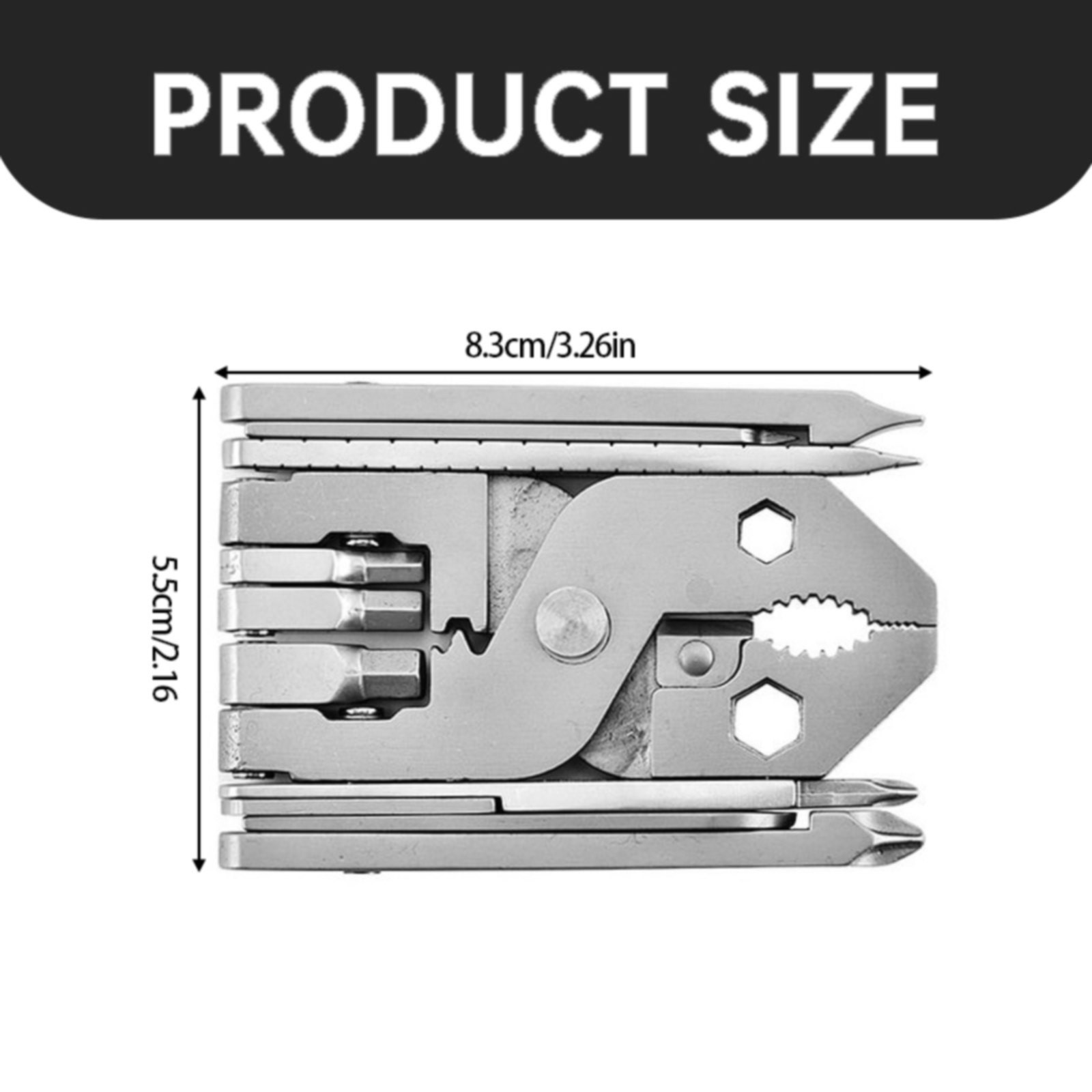 for Compressor Pocket Multitool Multitool Pliers Tool Pliers Screwdriver Card Needle Wire Stripper Multi Tool Portable Folding Multitool Plier Ideal Gifts For Dad