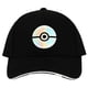 thumbnail image 2 of Gorra de Béisbol Negra Elite Flex de Pokémon Bioworld con Diseño Holográfico, 2 of 6