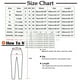 thumbnail image 3 of ICHUANYI Liquidación Moda Mujer Cintura Elástica Casual Color Puro Pierna Recta Algodón Lino Pantalones De Bolsillo Recortados ICHUANYI WER2023082205025, 3 of 9