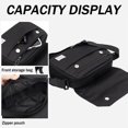 thumbnail image 4 of Bolso bandolera de gran capacidad para hombre y mujer, tipo cartera, tipo mensajero, 4 of 6