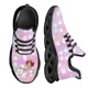 thumbnail image 1 of Zapatos casuales para mujer, zapatillas ligeras de malla con diseño de dientes y enfermera, tenis para mujer, 1 of 6