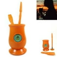 thumbnail image 4 of Argentina Mate Gourd Set Tea Cup Spoon Bombilla Straw Yerba Remover Gift Kit 941, 4 of 6