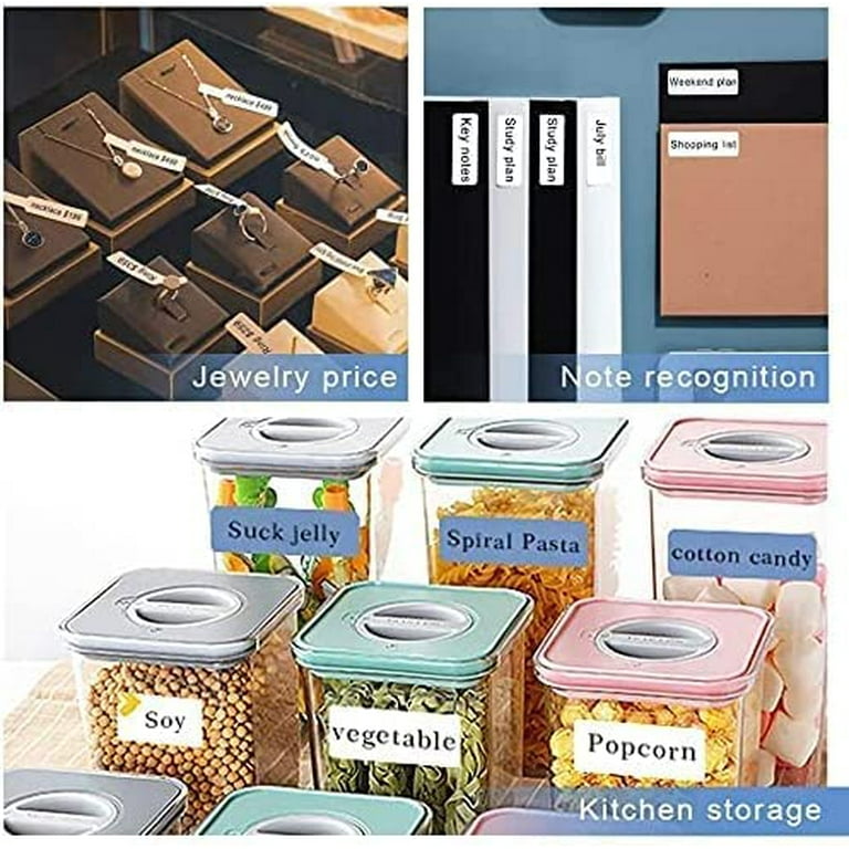 Dropship D30 Label Maker Machine With Tape; Portable Bluetooth Label Printer;  Small Smart Phone Handheld Sticker Mini Labeler Multiple Templates Font  Icon Easy To Use Inkless Rechargeable F Office Home to Sell