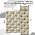 thumbnail image 5 of Paw Prints Toddler Nap Mats for Kids Preschool,Sleeping Mat Bag or Kids,Toddler Sleeping Bag,Toddler Nap Mat or Daycare, 5 of 6
