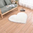 thumbnail image 3 of EIMELI Shaggy Rugs Decorative Non-slip Useful Bedroom Faux Wool Fluffy Mats, 3 of 5