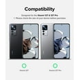 thumbnail image 2 of Ringke Glass [Shatterproof Coverage] Compatible with Xiaomi 12T Screen Protector and Xiaomi 12T Pro Screen Protector, Premium Tempered Glass with Installation Tool - 2 Pack, 2 of 9