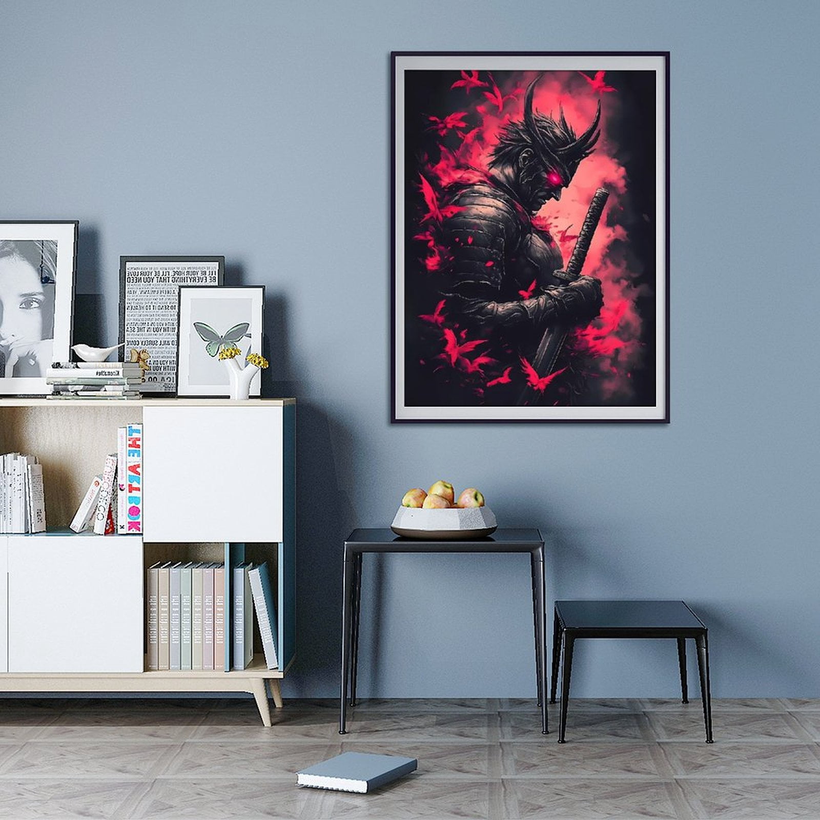 Diamond Art Kits for Adults - 5d Samurai Warrior Artistic Fantasy Design Diamond Painting for Adults, Diamond Art for Adults Beginners, Diamond Painting Kits for Adults for Home Wall Decor