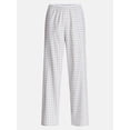 thumbnail image 6 of Joyspun Women's Poplin Pajama Pants, 31'' Inseam, Sizes XS-3X, 6 of 6