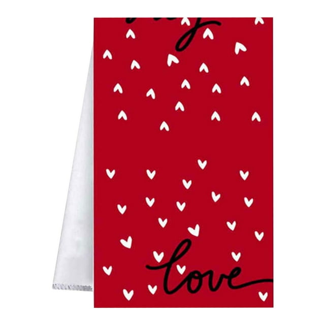 Paños de cocina absorbentes, paños de cocina de 40x60cm para baño, paños de cocina navideños, toallas de mano para casa, vacaciones, regalos del Día , estilo D Macarena paños de cocina