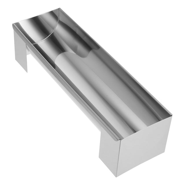 Molde para pastel en forma de U, pan francés de acero inoxidable antiadherente plateado, molde creativo para hornear Mousse, molde para hacer pasteles, molde para pasteles
