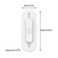 thumbnail image 3 of Openpig Portable Floss Dispenser, Travel Floss Picks Case Floss Dispenser Holder, Automatic Dental Floss Dispenser Refillable Floss Pick Organizer for Teeth Cleaning, 3 of 9