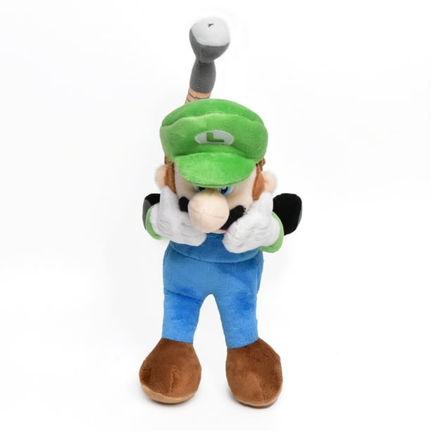 Super Mario 8" Plush Toys Luigi's Mansion with Ghost Vacuum Poltergust