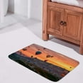 thumbnail image 2 of Bathroom Rugs Door Mat Floor Mat Super Cozy Hot Air Balloons Landscape Print Bathroom Carpet Decorative Indoor Outdoor 31 x 20 inch Carpet Runner, 2 of 4