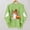 Mint Green, variant on BRGZLK Womens Halloween Sweatshirts Cute Ghost Pumpkin Print Crewneck Long Sleeve Pullover Tops Oversized Fleece Lined Sweaters Top Funny Y2k Fall Clothes Gray XL