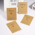 thumbnail image 4 of Flmtop Pendentif Symbole Constellations pour Femmes Chaîne Clavicule Plaquée Or Bijou, 4 of 10