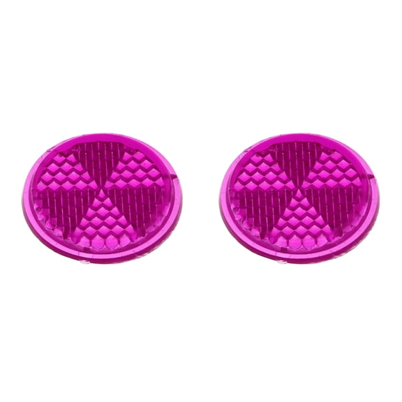 Bike Two Mirror Reflector 27mm Purple.