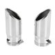 thumbnail image 3 of 2pcs For Mercedes Benz C180 Car Exhaust Muffler Tip Stainless Steel Pipe Chrome Modified Car Rear Tail Throat Liner Accessories P20250110655, 3 of 5
