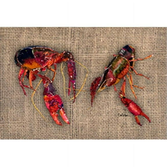 Carolines Treasures 8739PLMT Crawfish Fabric Placemat